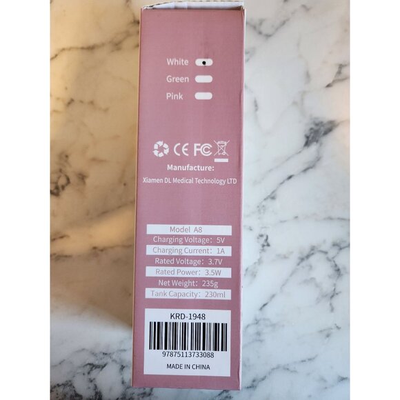 Ethme Portable Oral Irrigator 3 Modes 230mL 360° Clean Spa For Your Mouth White - Picture 5 of 5